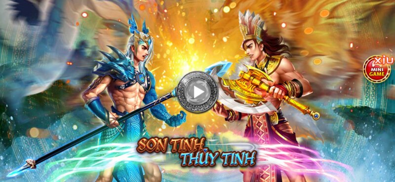 Sơn Tinh Thủy Tinh là một trong những trò chơi nổi bật tại Saowin